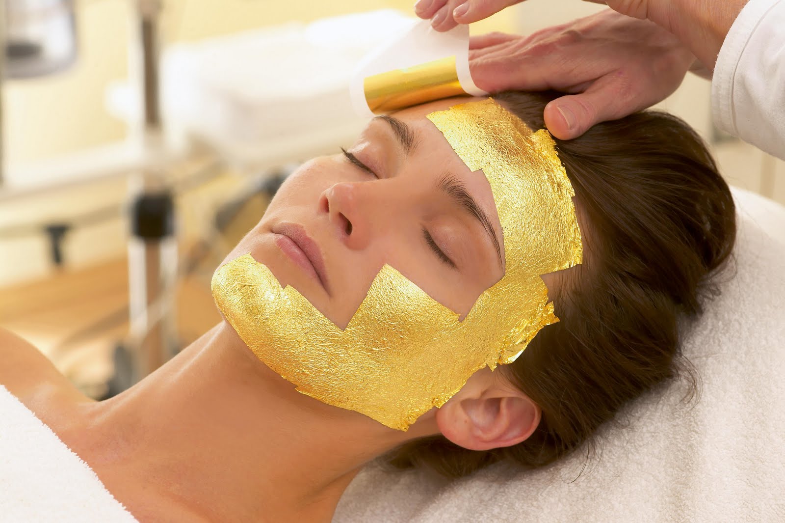 Gold based beauty treatments