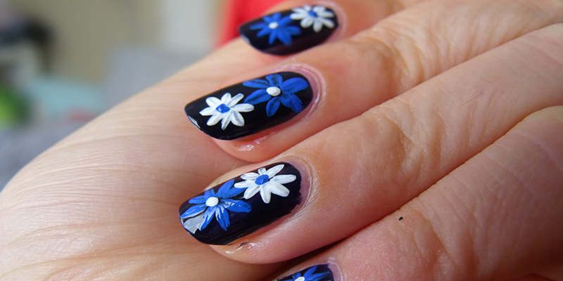 stunning nail art idea