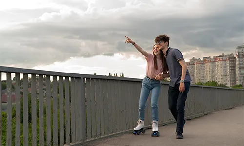 He Finds Reasons to Stay in Touch (Without a “Need”)