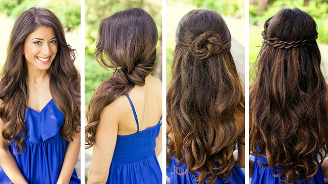 6 Pretty Hairstyles You Can Do at Home