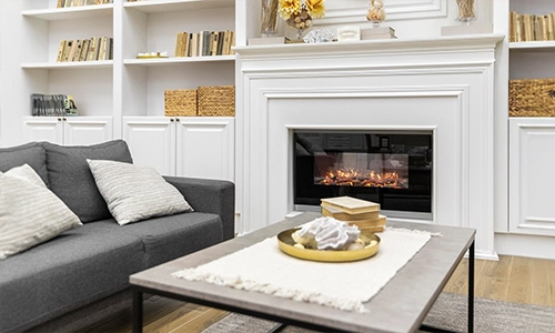 Built-In Bookshelves