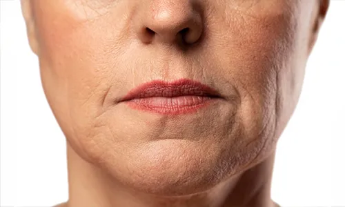 Makeup for Mouth Frown Lines