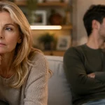 Woman thinking about the challenges of dating a younger man
