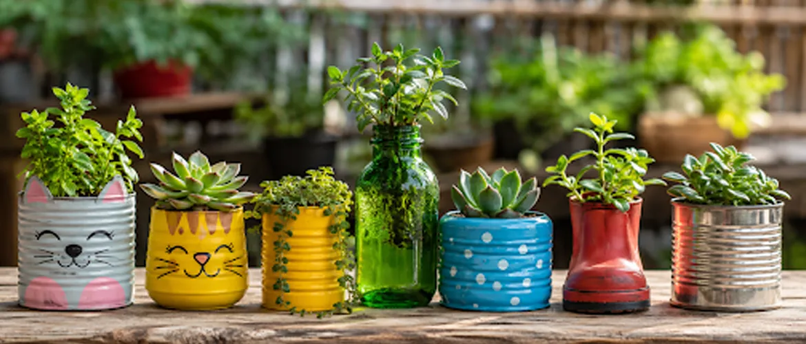 Innovative Recycling Ideas for Inventive Recycled Pots