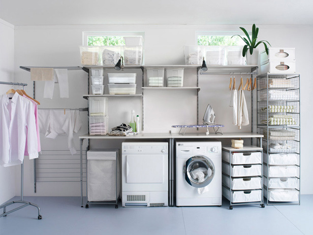 Utility room storage ideas
