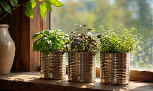 innovative recycling ideas with tin cans