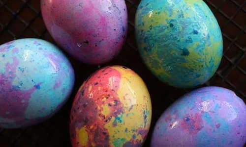 Marble Effect Eggs