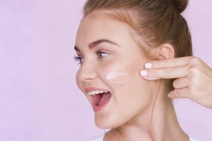 oil-free moisturizer or a BB cream