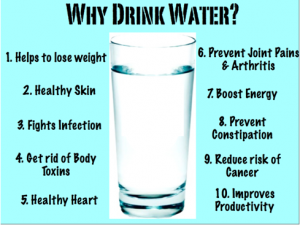 Water for a healthy lifestyle