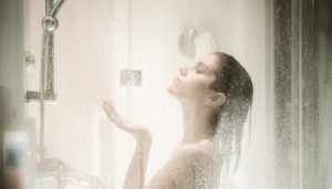 A hot shower is harmful