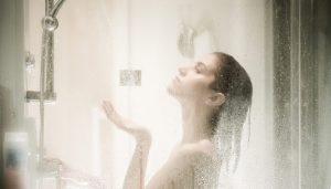 A hot shower is harmful