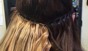 Weave hair extension