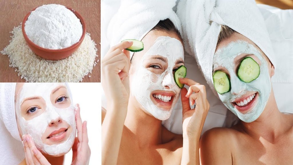 Looking dull? Now whiten your skin using rice powder!