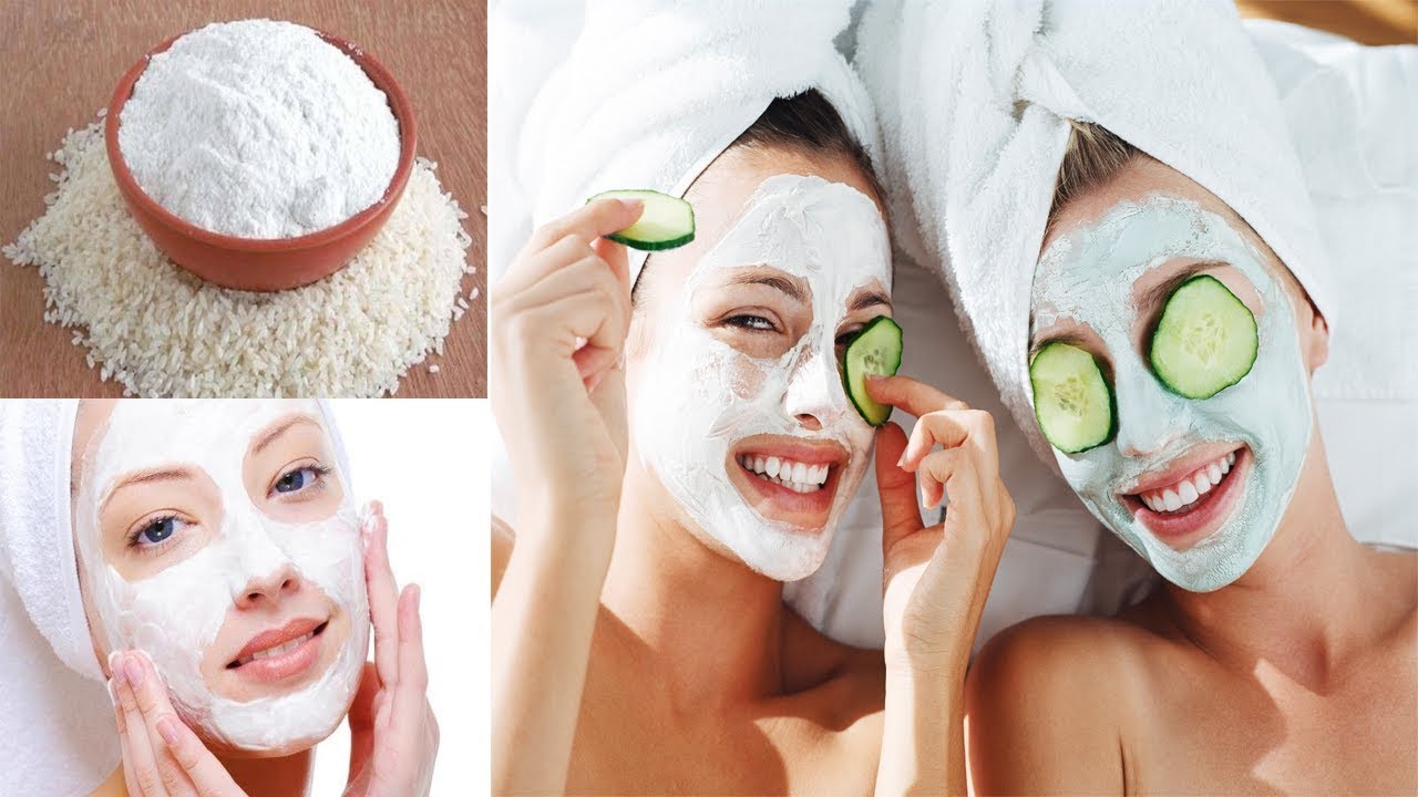 Looking dull? Now whiten your skin using rice powder!