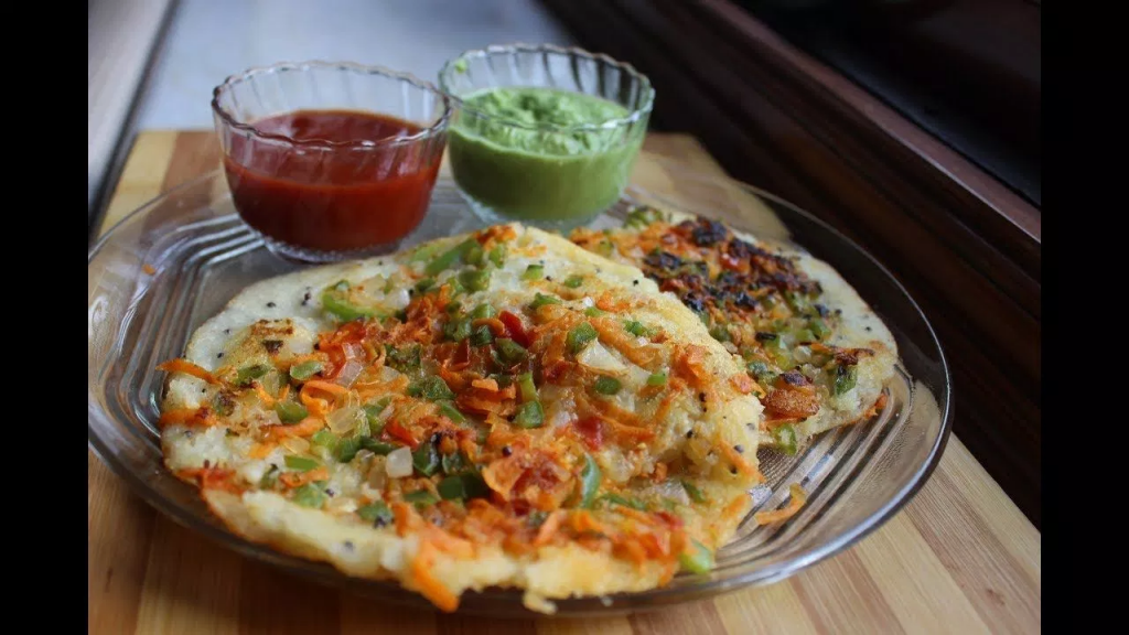 Uttapam with Oats