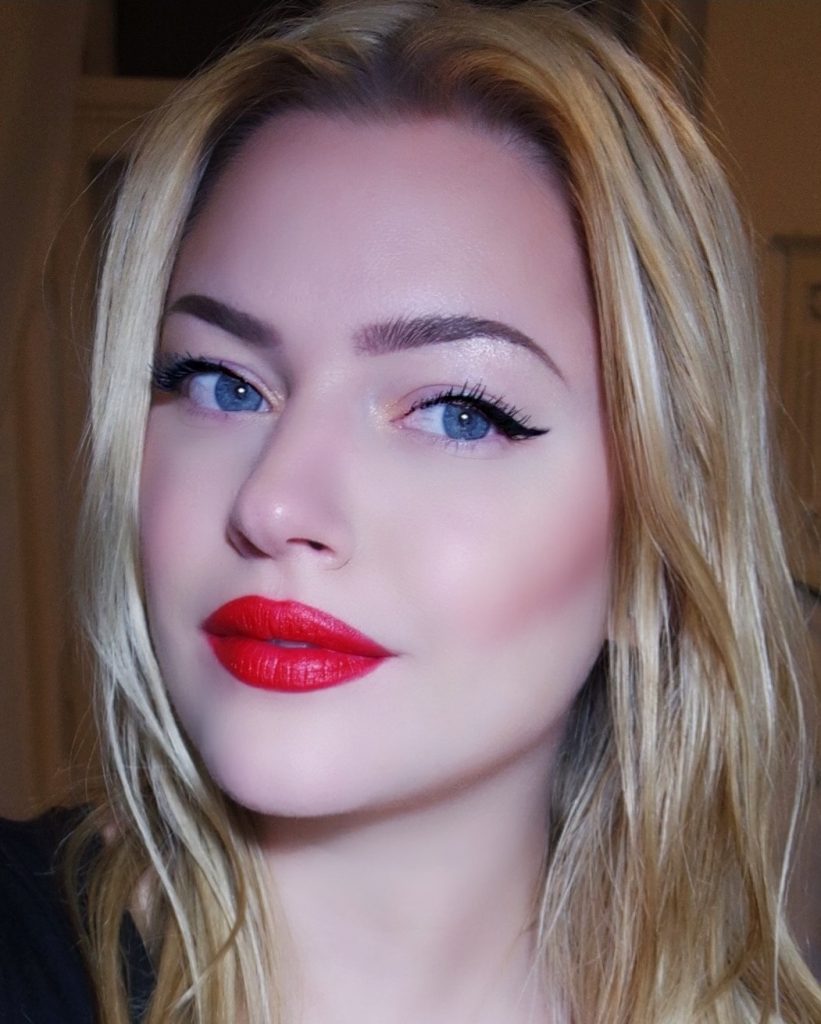 bold lip color