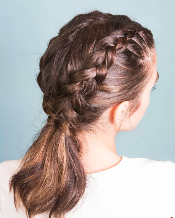 Inverted French Braid