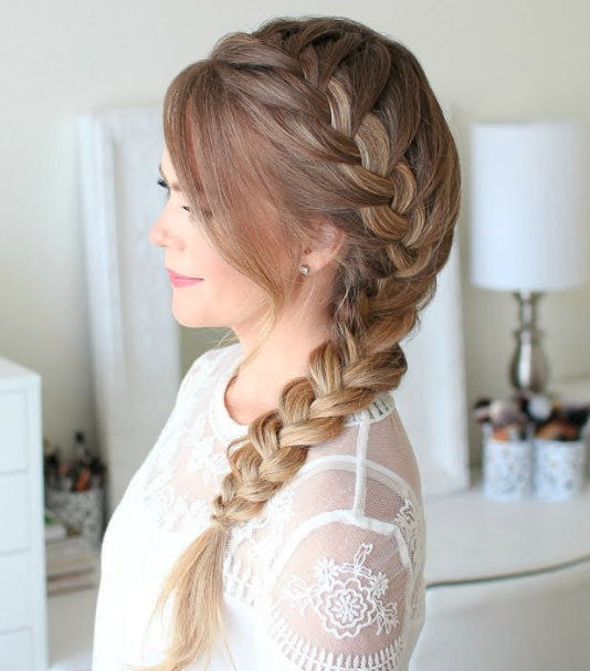 Side French Braid