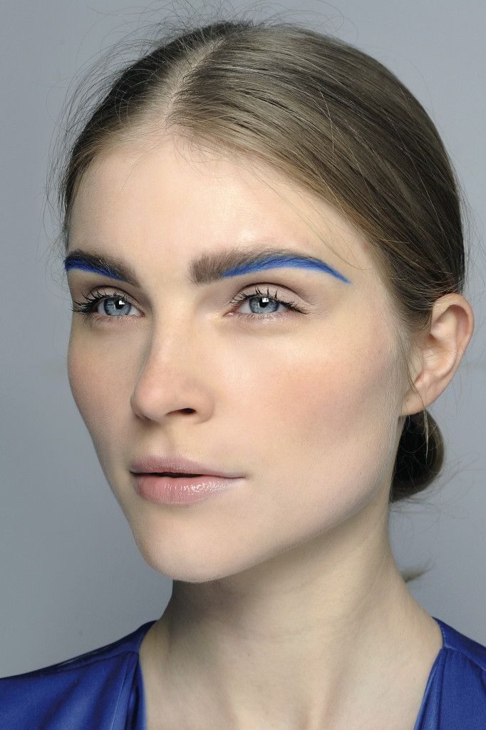 colorful eyebrow