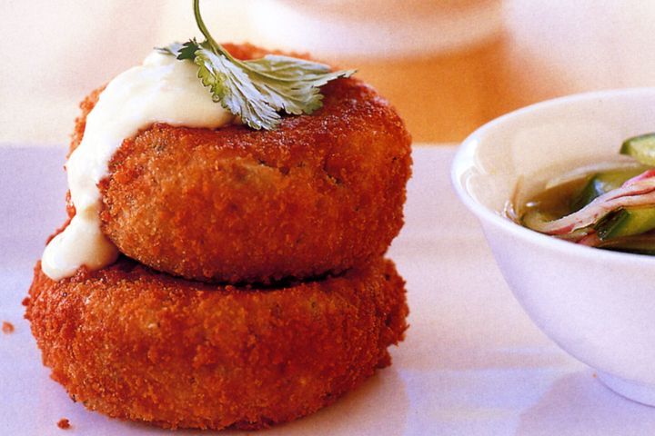 Sardine-Potato Cakes