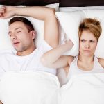 Snoring man problems