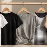 Different style and types of t-shirts