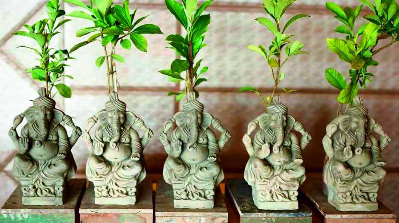Go Green Ganesh Chaturthi 2018: Seed Ganeshas!