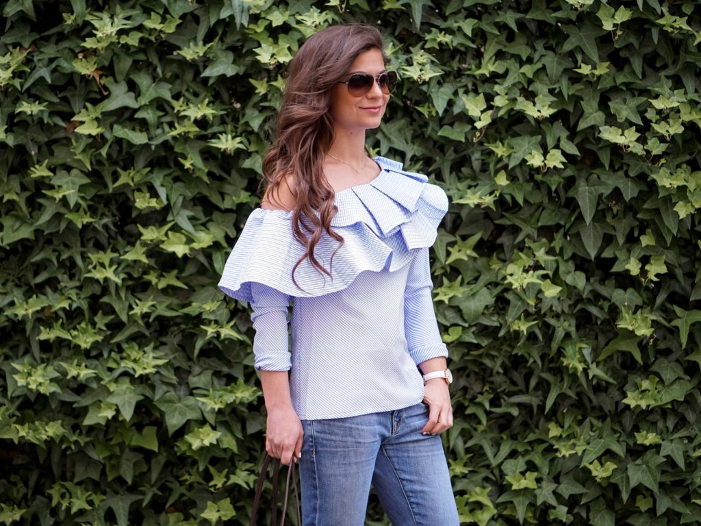 Ruffled top