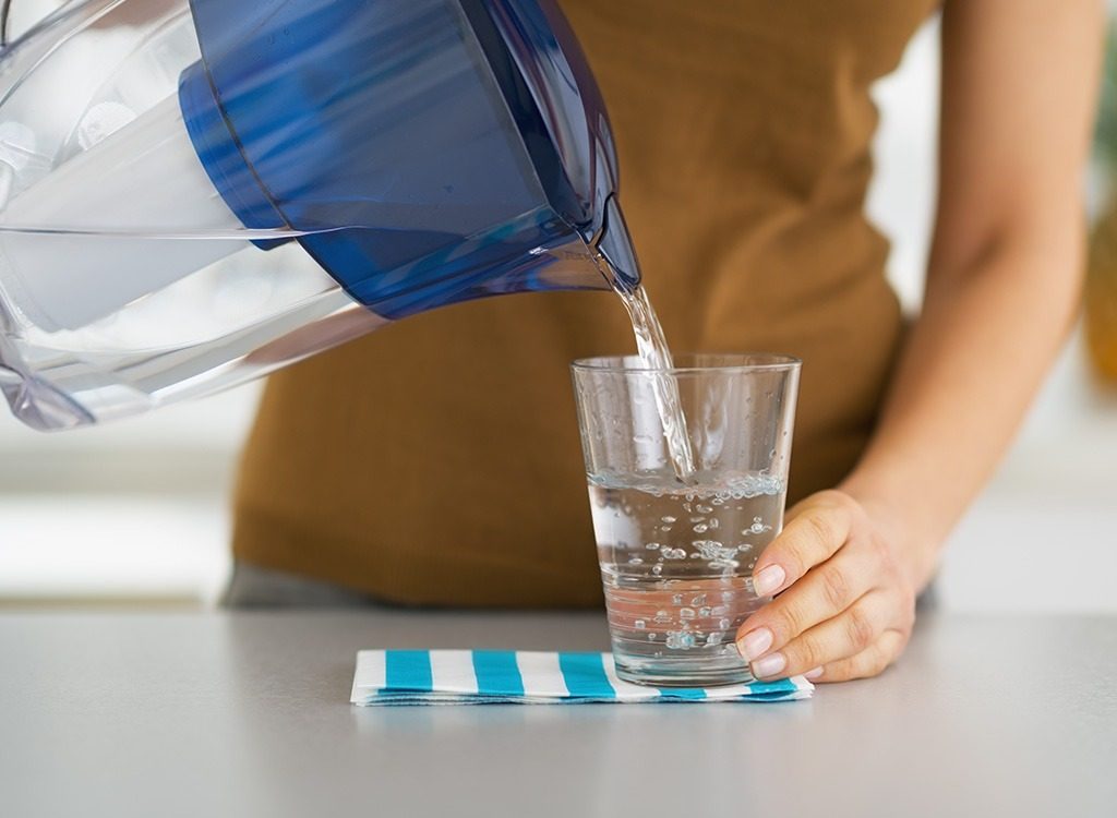 Absence of water