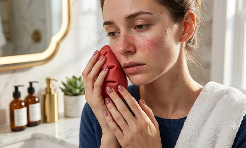 you should skip facial icing if you have thin, sensitive skin