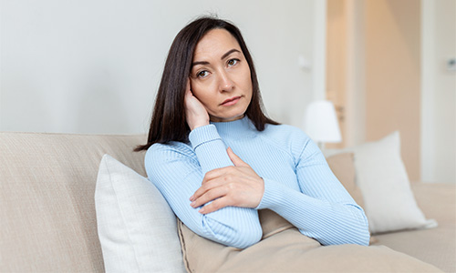 Middle-Aged Woman During Menopause