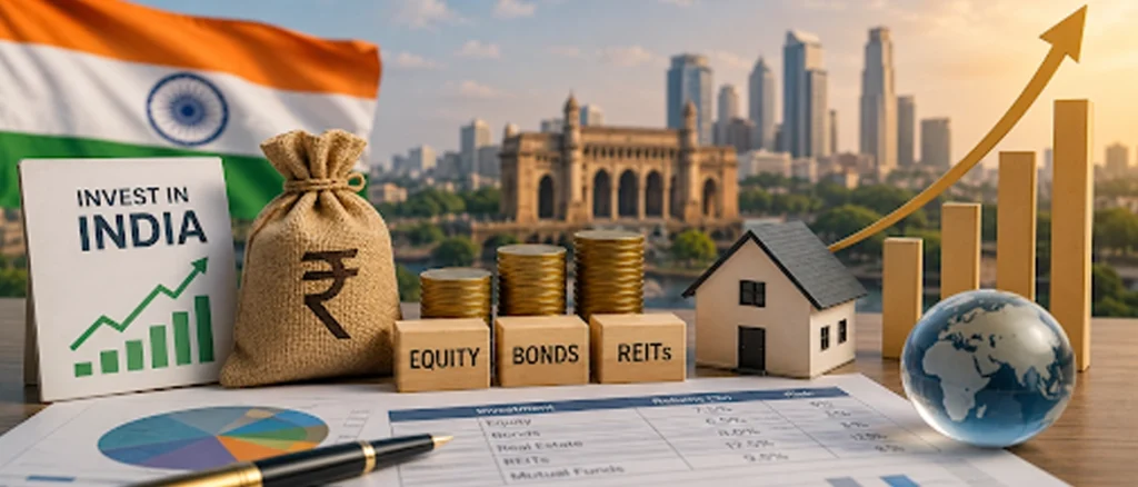 List of investment options in India for foreign investors and NRIs