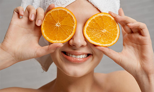 Vitamin C for Brightened Complexion