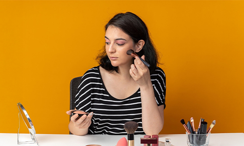 Powder Only Where You Crease