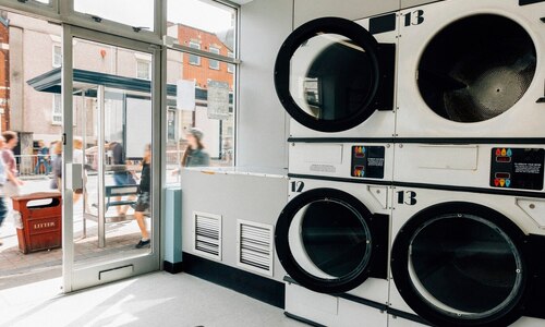 Clear laundry room clutter