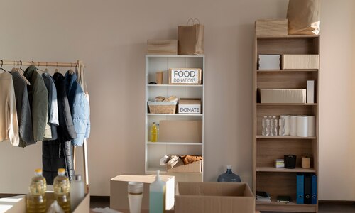 Storage box utility room