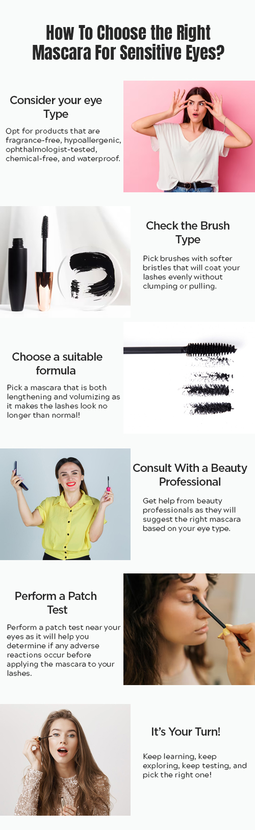 Choosing Mascara for Sensitive Eyes