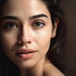 Dewy makeup look