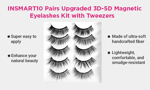 INSMART10-Pairs-Upgraded-3D-5D-Magnetic-Eyelashes-Kit-with-Tweezers