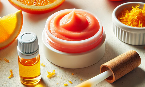 Orange Tinted Lip Balm