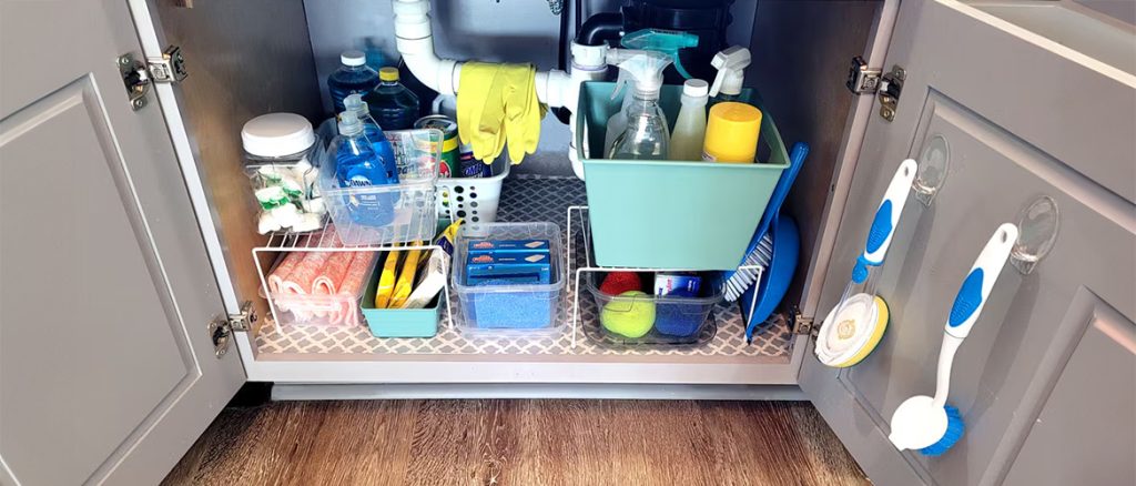 5 Simple Ideas to Organise Under-Sink Storage